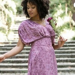 Joyfolie KATIA Dress in Lilac Flora